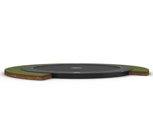 Namens roman meester Berg Champion Flatground trampoline grijs 380cm