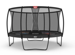 Trampoline BERG Elite Grijs - met safetynet Deluxe Ø430cm