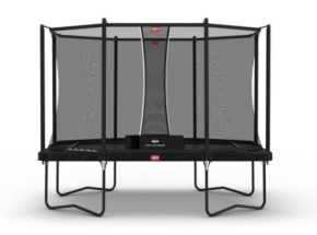 Trampoline BERG Ultim Favorit Zwart- met veiligheidsnet Comfort 330x220cm