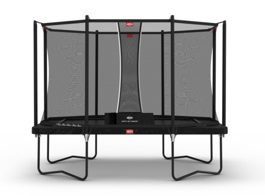 Trampoline BERG Ultim Favorit Zwart- met veiligheidsnet Comfort 330x220cm