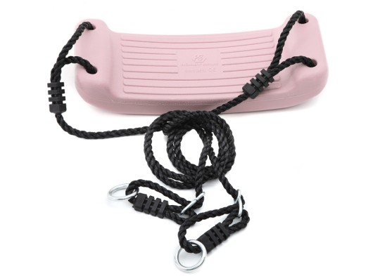 Schommelzitje Pale pink/zwart 40x16x7cm