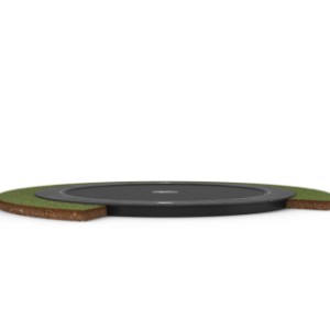 Trampoline BERG Flatground Elite Grijs Ø380cm