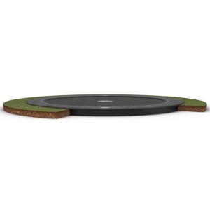 Trampoline BERG Flatground Elite Grijs Ø380cm