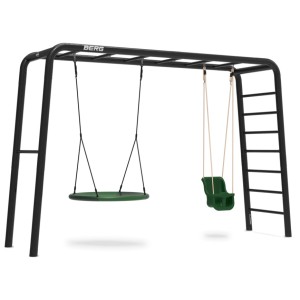 BERG PlayBase Large TL met babyzitje en nestschommel 380x100x245cm