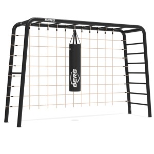 BERG PlayBase Large TL met klimnet en bokszak 380x100x245cm
