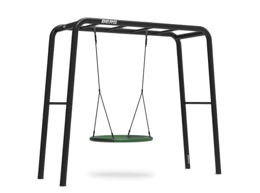 BERG PlayBase Medium TT met nestschommel 285x100x245cm