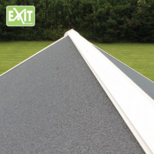 Speelhuisje EXIT Loft - dakleer dak en afdeklat