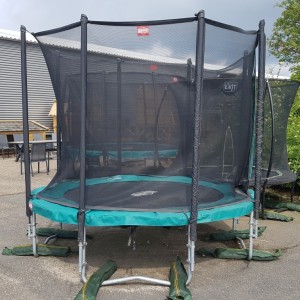 Trampoline BERG Favorit Groen - met veiligheidsnet Comfort Ø270cm