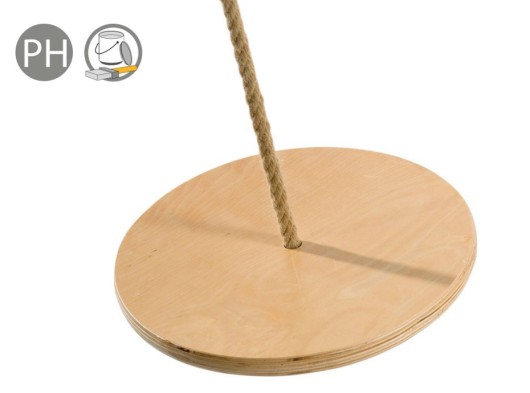 Houten schotelschommel KBT 210x30x30cm