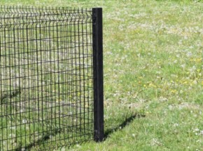 Houten paal voor afrastering