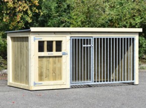 Hondenkennel Isabelle 1 - 242x122x113cm