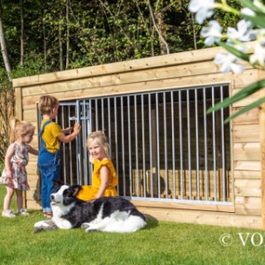 Hondenkennel Luna Voldux 260x130x132cm