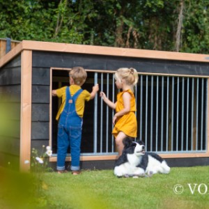 Hondenkennel Rambo Voldux 260x130x132cm