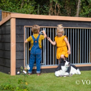 Hondenkennel Rambo Voldux 260x130x132cm