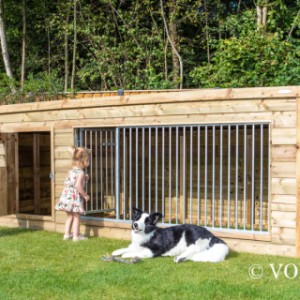 Hondenkennel Luna XL Voldux 342x130x132cm