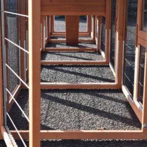 Een kijkje in de ren van konijnenhok Prestige Medium