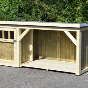 Schapenhok Isa 1 heeft een grote veranda