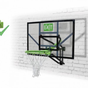 Basket EXIT Galaxy Wall-Mount System met dunkring