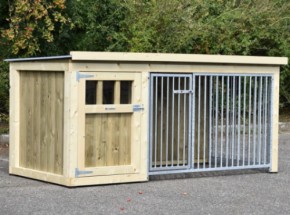 Hondenkennel Isabelle 2 - 242x122x113cm