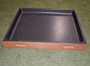Schuiflade voor dierenhok bruin 57x65x6cm