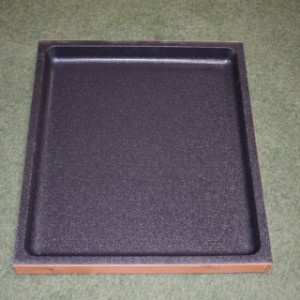 Schuiflade voor dierenhok bruin 57x65x6cm