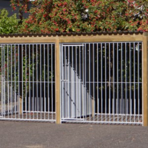 Hondenkennel Flinq dubbel 2x4 meter