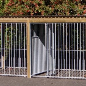 Hondenkennel Flinq dubbel 2x4 meter