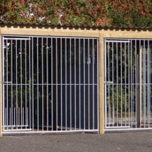 Hondenkennel Flinq dubbel 2x4 meter