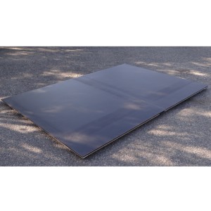 Kennelvloer Solid 2x2 met Houtkader 204x204 cm