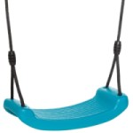 Kunststof schommelzitje Turquoise - met kindvriendelijk BR-touw