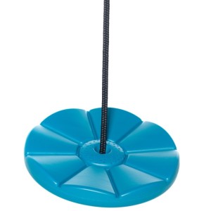 Schotelschommel kunststof Turquoise - met BR-touw