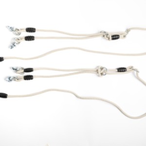 De verlengtouwen worden geleverd in een set van 2 stuks