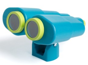 Verrekijker XXL turquoise/limoengroen