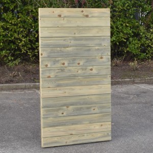 Modulpaneel met hout 100x184cm