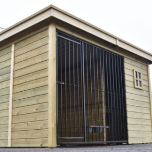 Luxe hondenkennel Modul FORZ is een aanwinst voor uw achtertuin