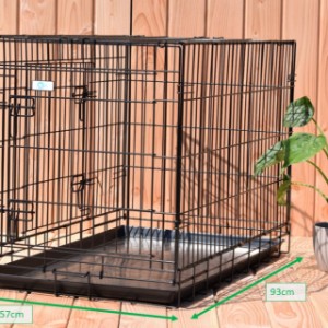 Verschillende afmetingen van de hondenbench Strong L