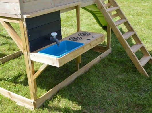 Houten aanbouw speelkeuken met kraan JoyPet