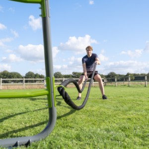 De EXIT Getset battle ringen worden geleverd zonder touw