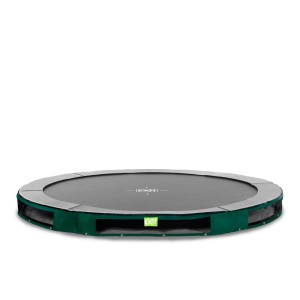 Trampoline EXIT 10 Elegant Inground SPORTS Ø305cm (10ft) groen