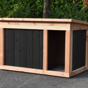 Hondenhok Block Large is geschikt voor grote honden, zoals Herdershond, Retriever, Rottweiler, Boxer, Sennen