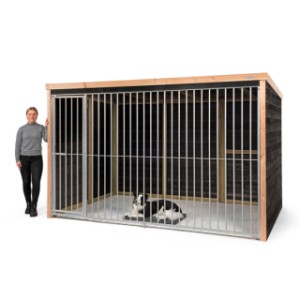 Hondenkennel Dave Voldux 316x208x196cm