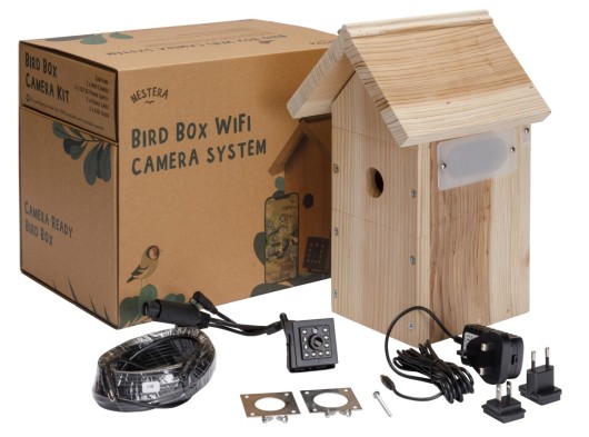 Nestera vogelhuisje met camera Wifi