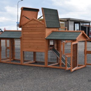 Konijnenhok Prestige Small Dubbel - voorzien van veel ruime deuren