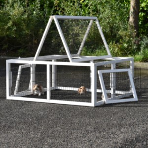 Konijnenren Multirun is makkelijk te verplaatsen