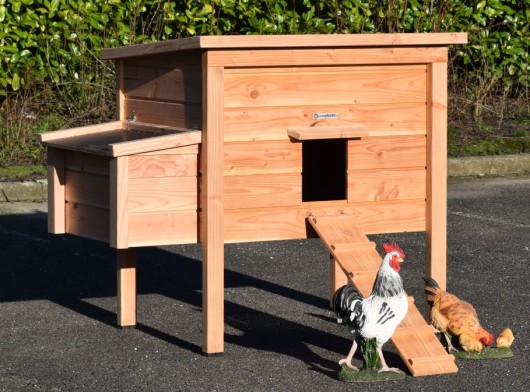 Kippenhok Chicky 2 met legnest Douglashout 144x84x125cm