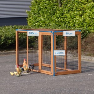 Verschillende afmetingen van de dierenren Functional
