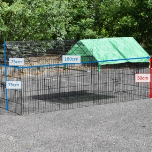 SHOWMODEL - dierenren Elynn 180x75x75cm