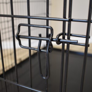 Hondenbench 3XL is voorzien van een stevig schuifslot