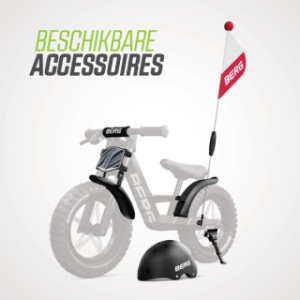 Beschikbare accessoires voor de BERG Biky