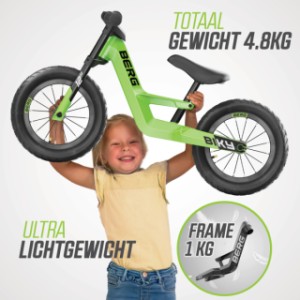 BERG Biky City Green - lichtgewicht